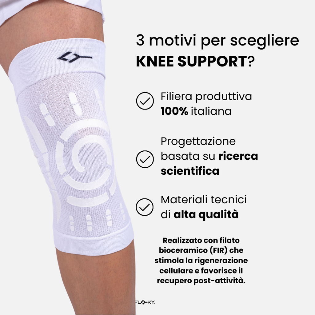 Floky Knee Support – infografica ufficiale floky.com