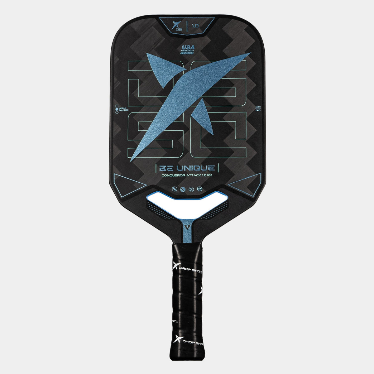 Drop Shot Conqueror Attack 1.0 Pickleball – foto ufficiale dropshotstore.com