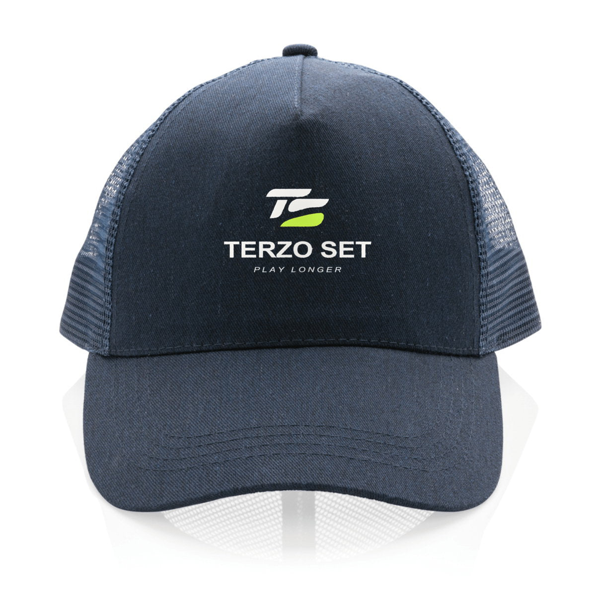 TERZO SET Cappello Trucker 100% riciclato - fronte_1