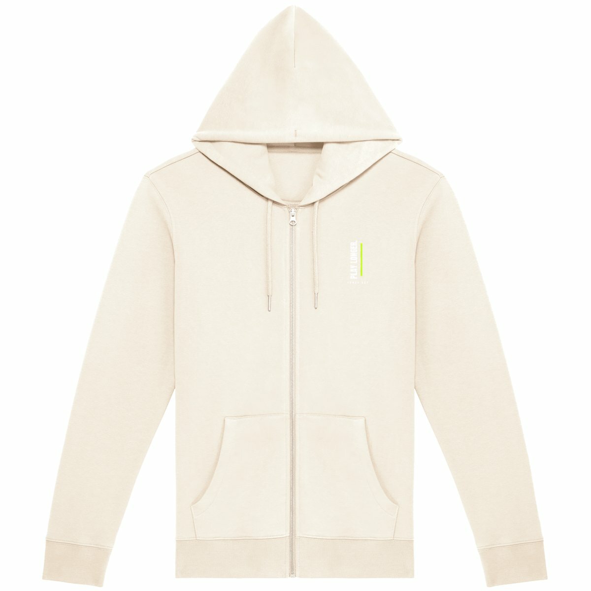 TERZO SET Felpa con cappuccio zip unisex - fronte_1
