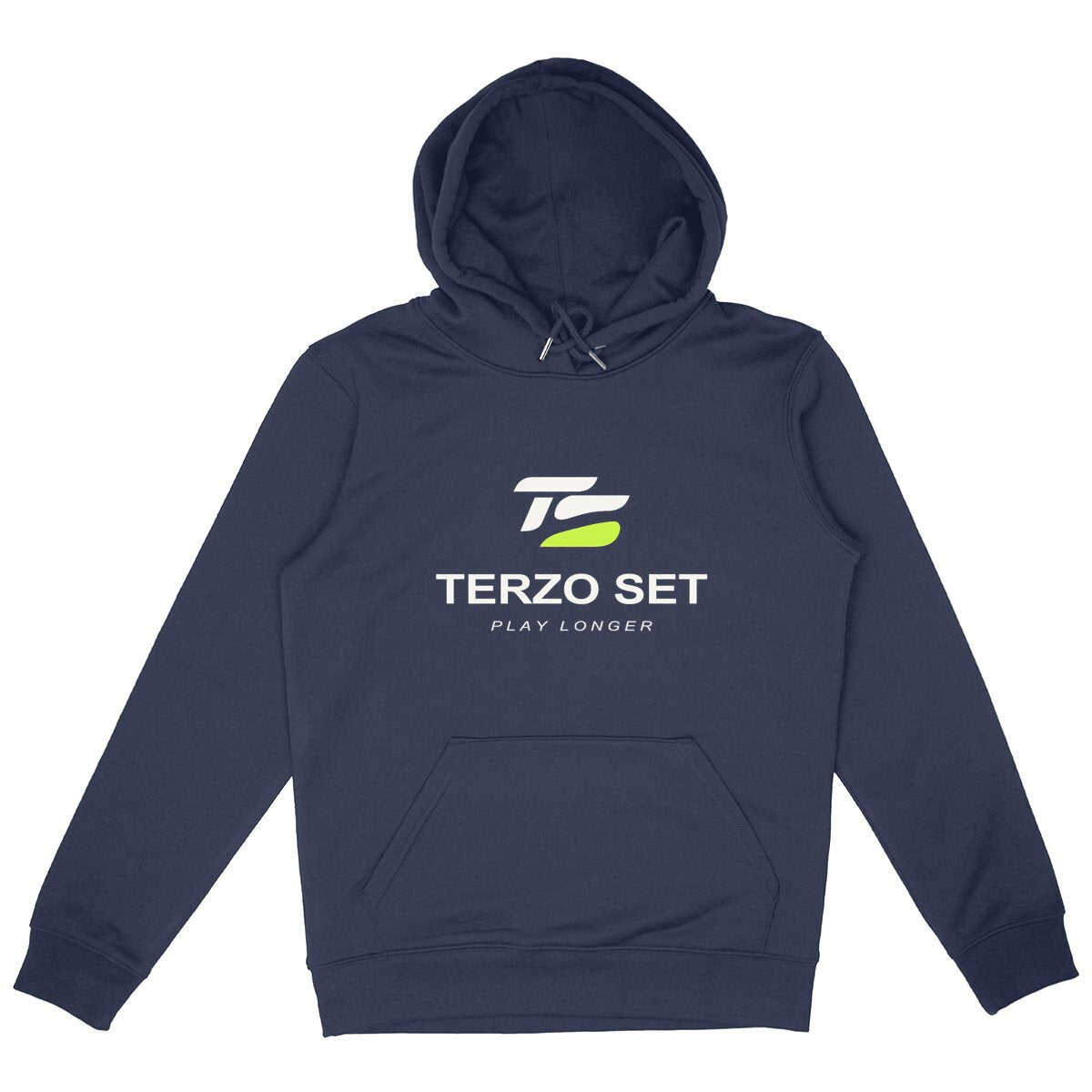 TERZO SET Essential Hoodie - fronte_blunavy